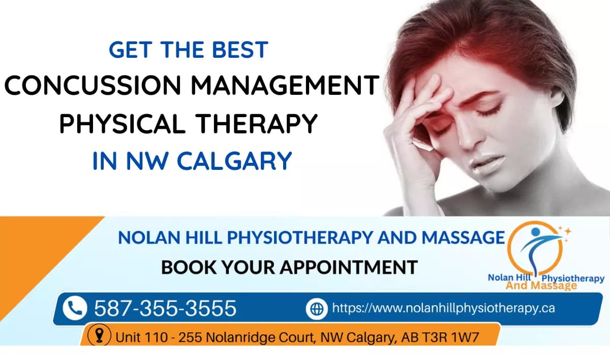 Concussion Management Physiotherapy in NW Calgary at Nolan Hill Physiotherapy & Massage NW Calgary