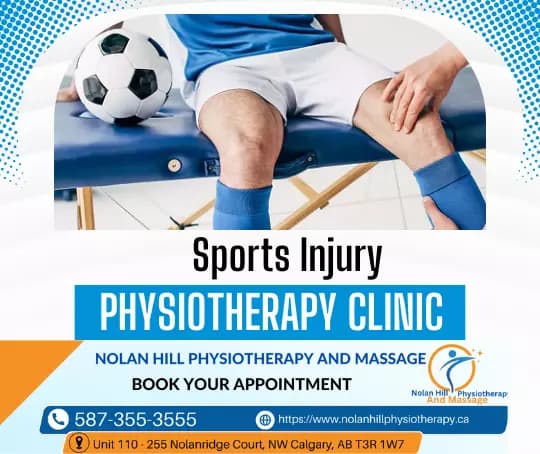 Sports Injury Physiotherapy in NW Calgary at Nolan Hill Physiotherapy & Massage NW Calgary
